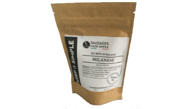 Salame Milanese Spice Pre-mix - Makes 5kg or 10kg Salami - Sausages Made Simple
