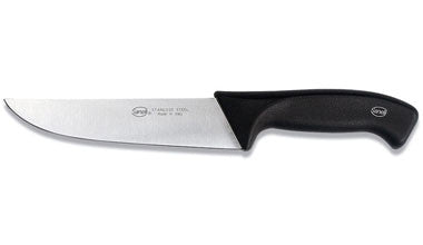 Sanelli Black Series - Butchers Knife - 18cm - Sausages Made Simple