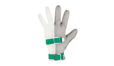Stainless Steel Glove - Ring Mesh - 3 Finger Glove - Sausages Made Simple
