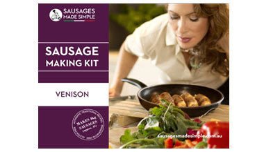Venison Sausage Making Recipe Kit - Sausages Made Simple
